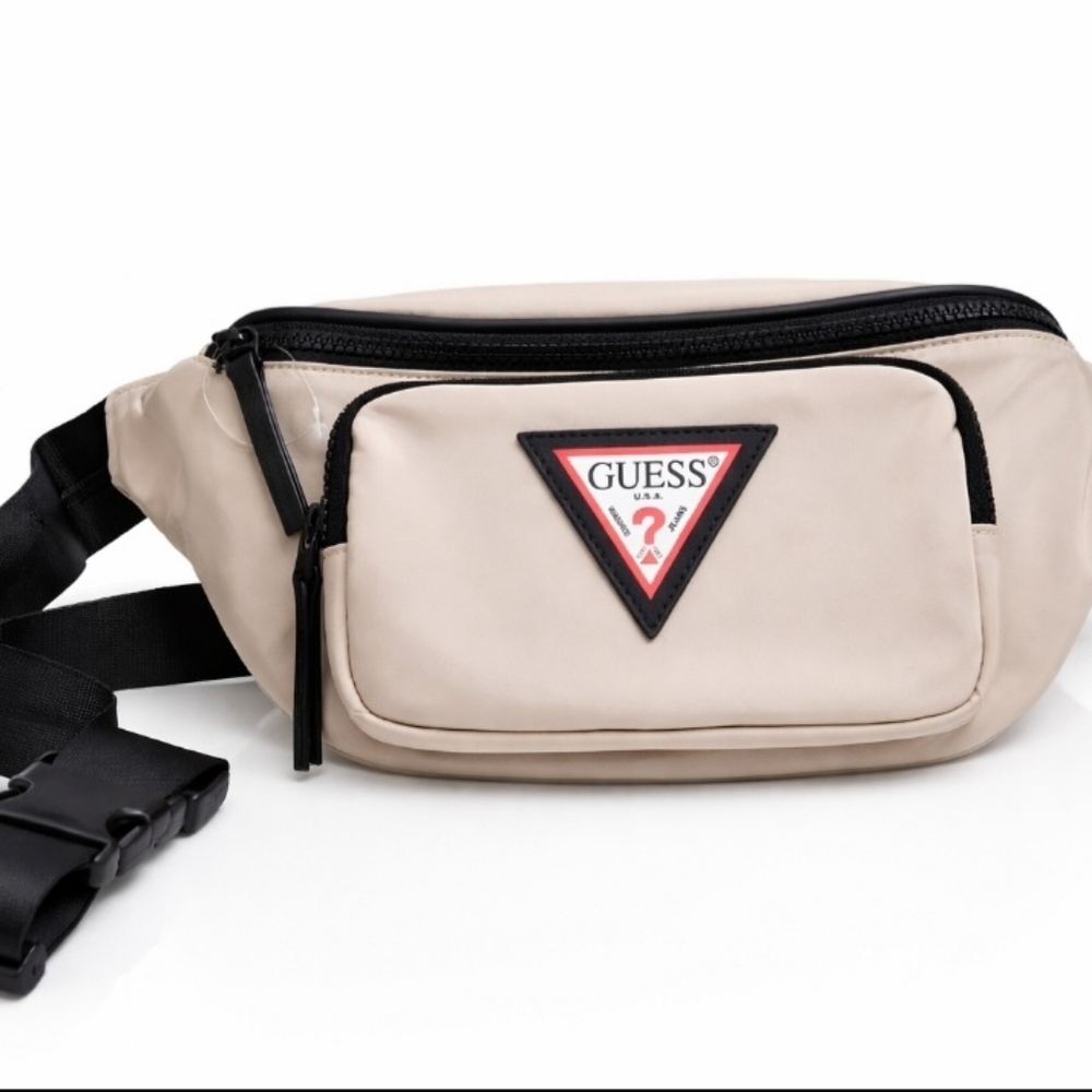 GUESS Light Grey Crossbody Fannypack
